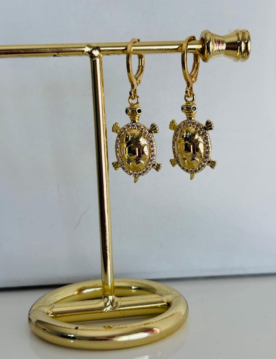 Huggies Tortuga al mayoreo en Chapa de Oro 18K de Mayoreo, diseño duradero y sofisticado