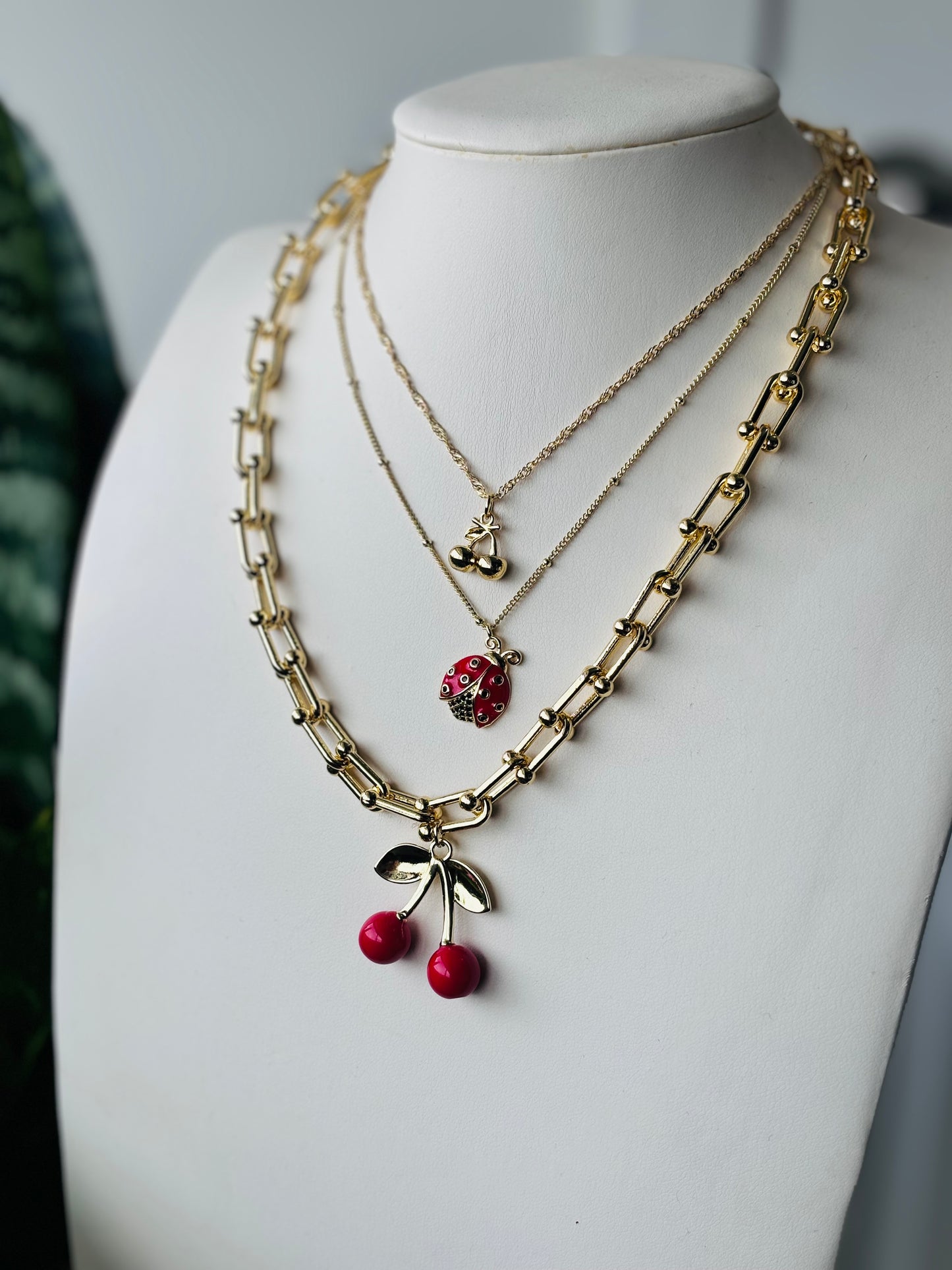 Collar Red Cherry GDE