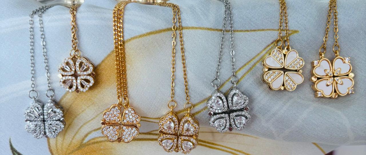 DIJE TREBOL PLATA LEONOR