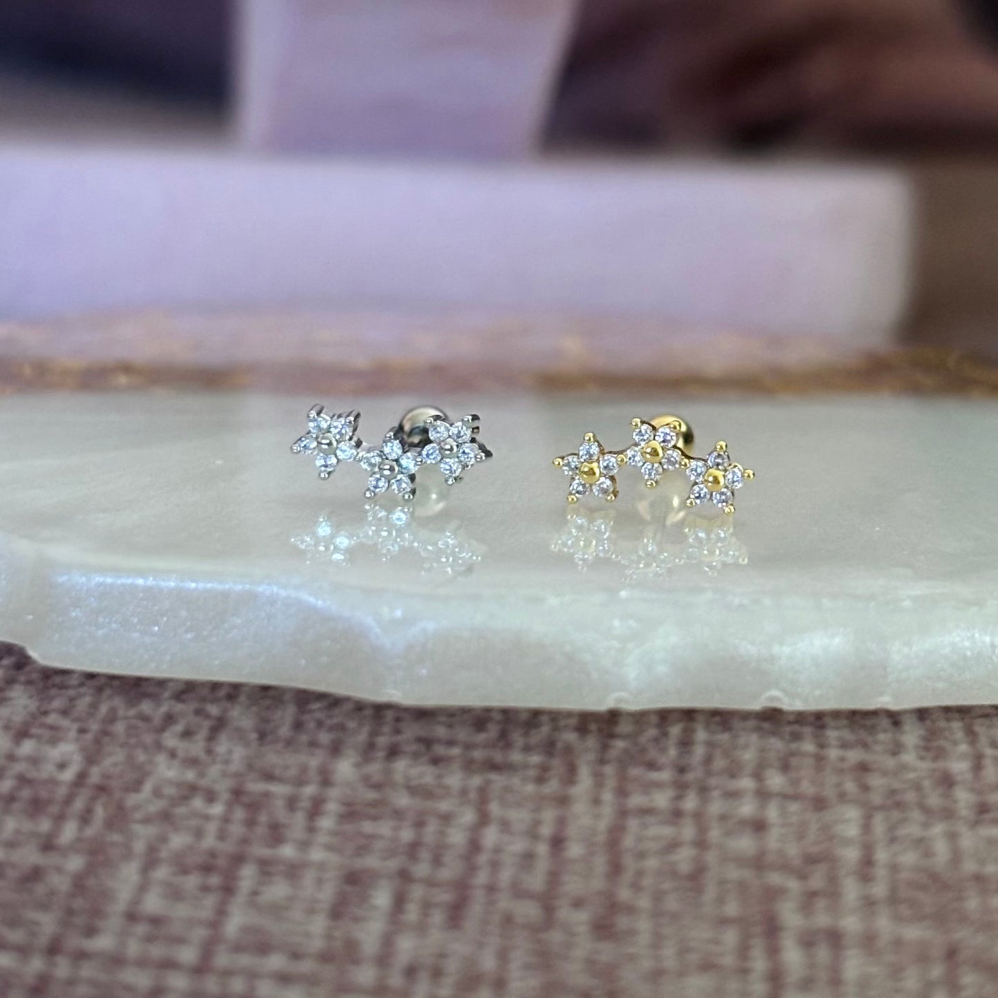 Piercing Estrella Plateado