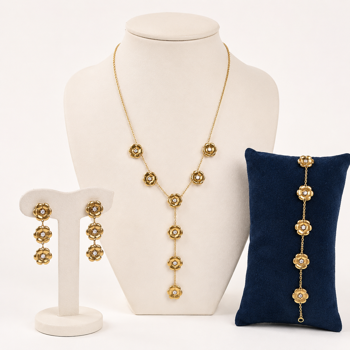 PULSERA FLOR LUXE