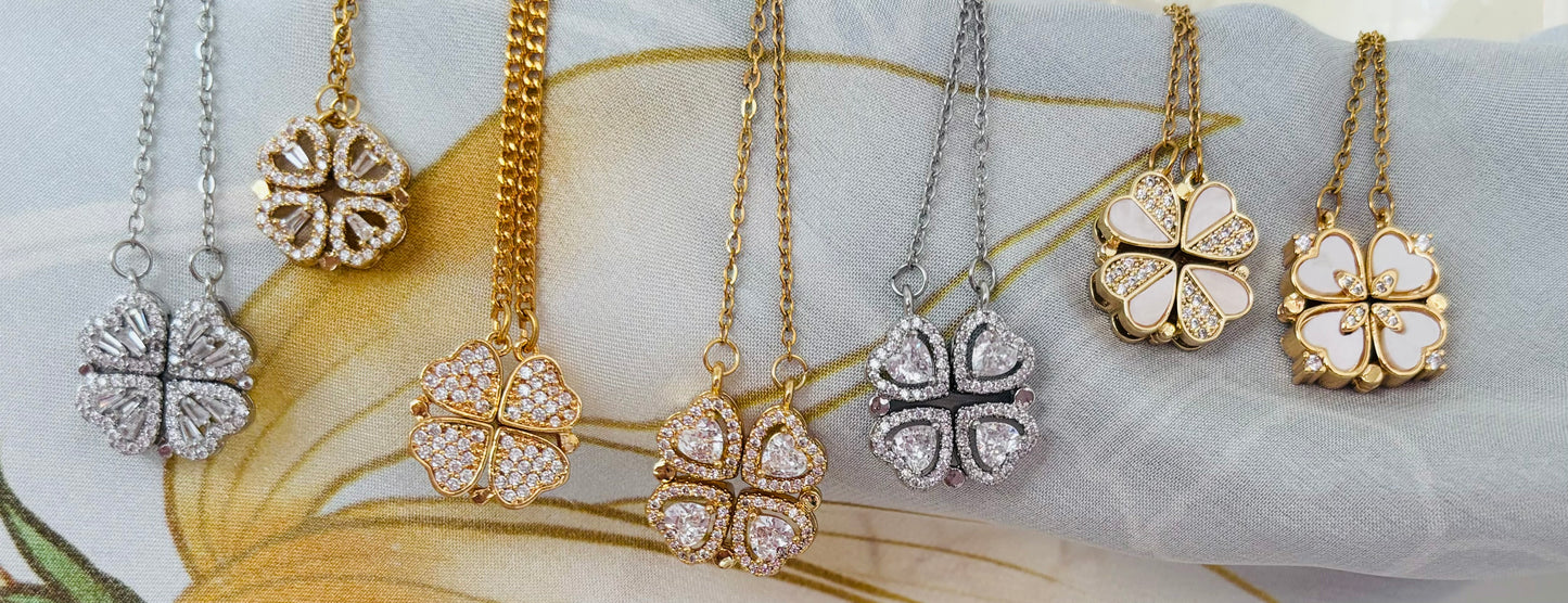 DIJE TRÉBOL DORADO AMELIA