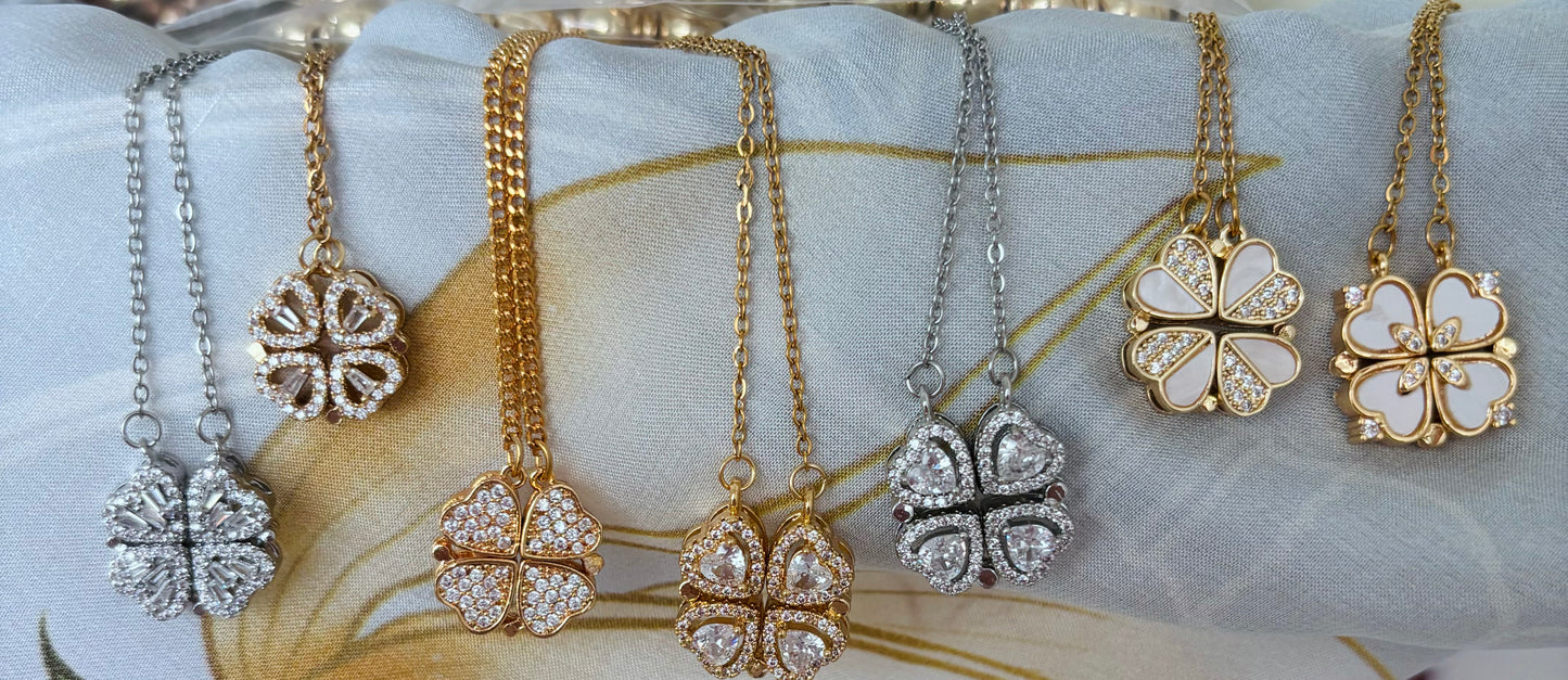 DIJE TREBOL PLATA MAGDA