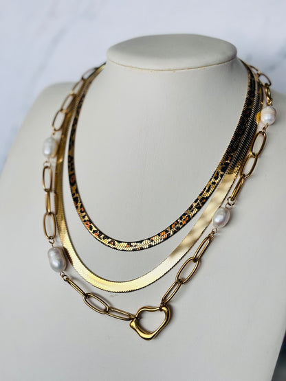 Cadena Planchada AnimalPrint