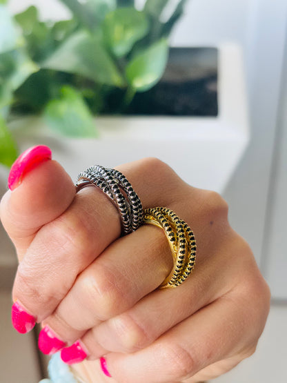 Anillo Simetría Silver