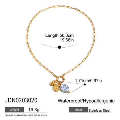 Collar Base Dorado Intercambiable