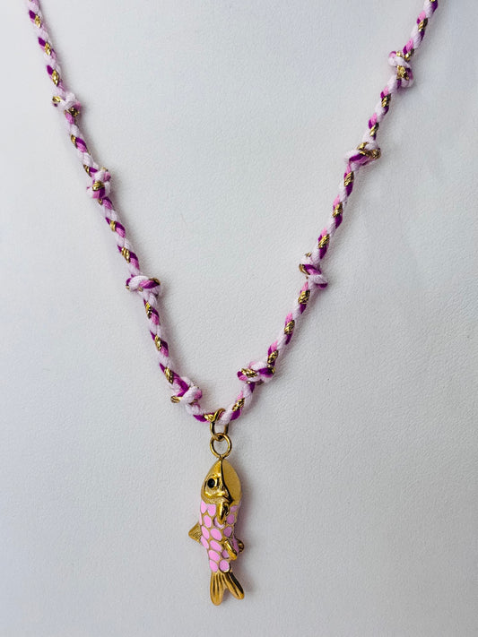 Pez Koi Rosa