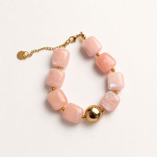 Pulsera Blush Cube