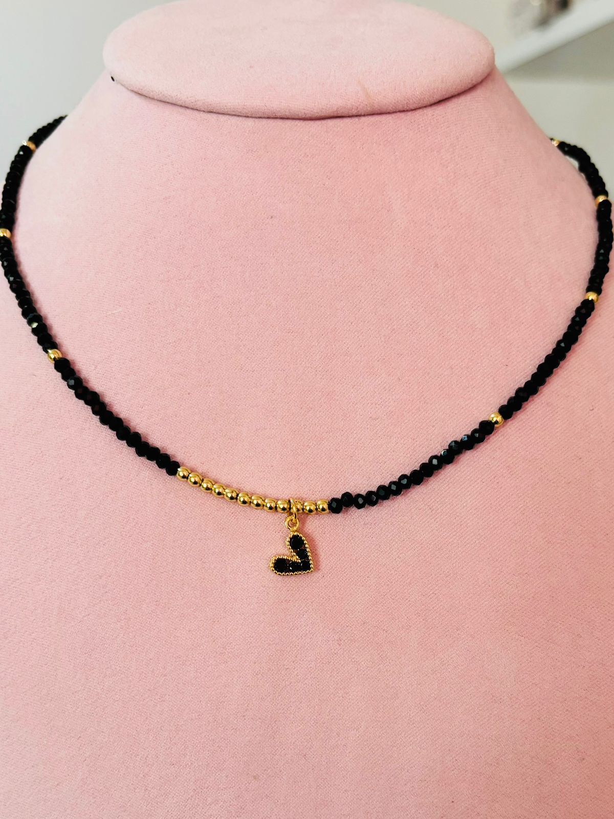 CHOCKER CORAZÓN NEGRO