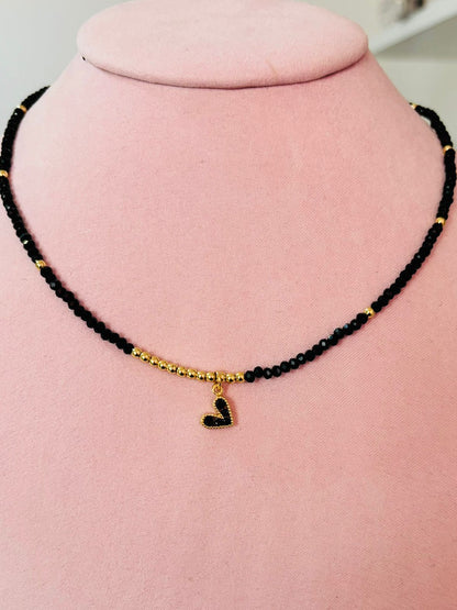 CHOCKER CORAZÓN NEGRO