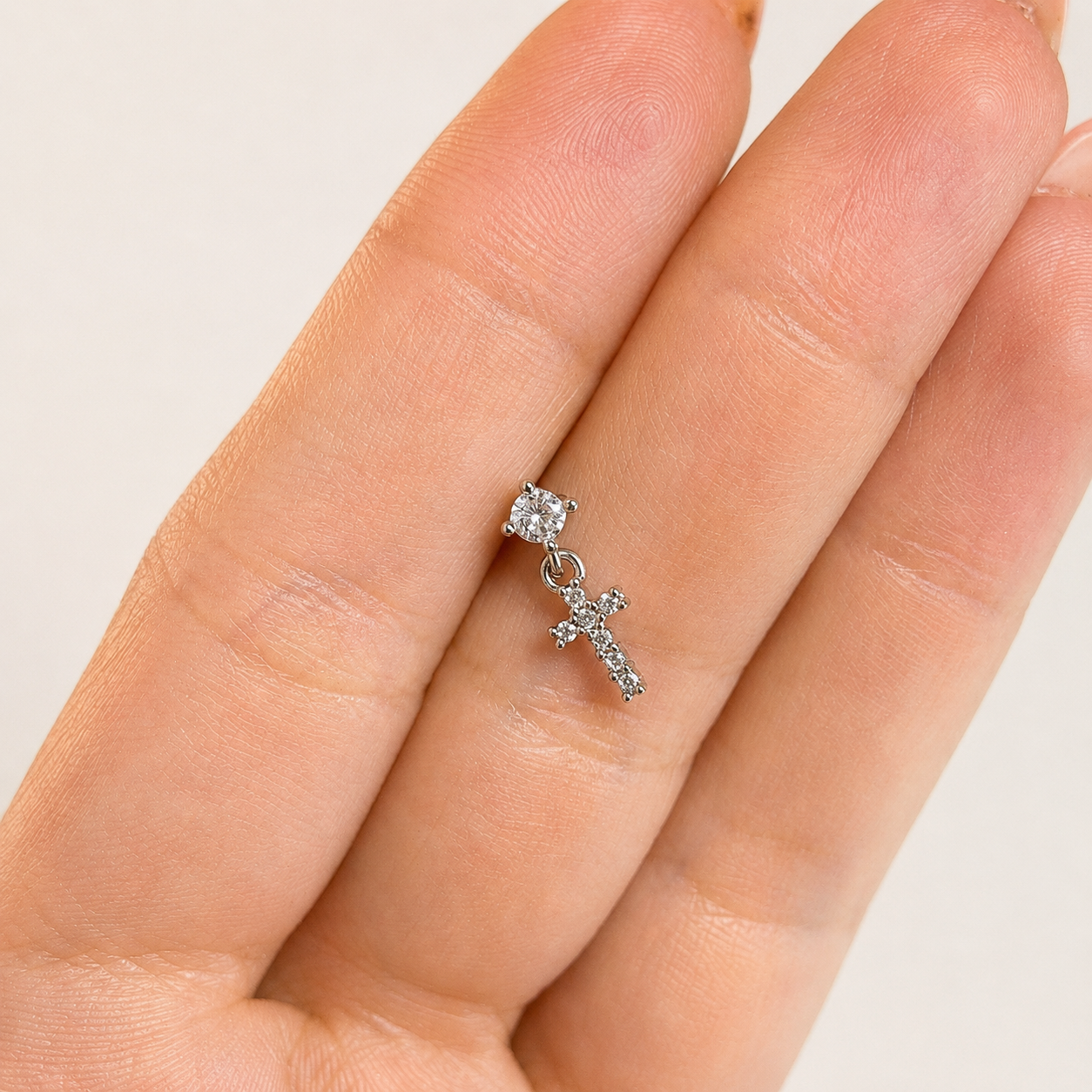 PEARCING CRUZ SILVER