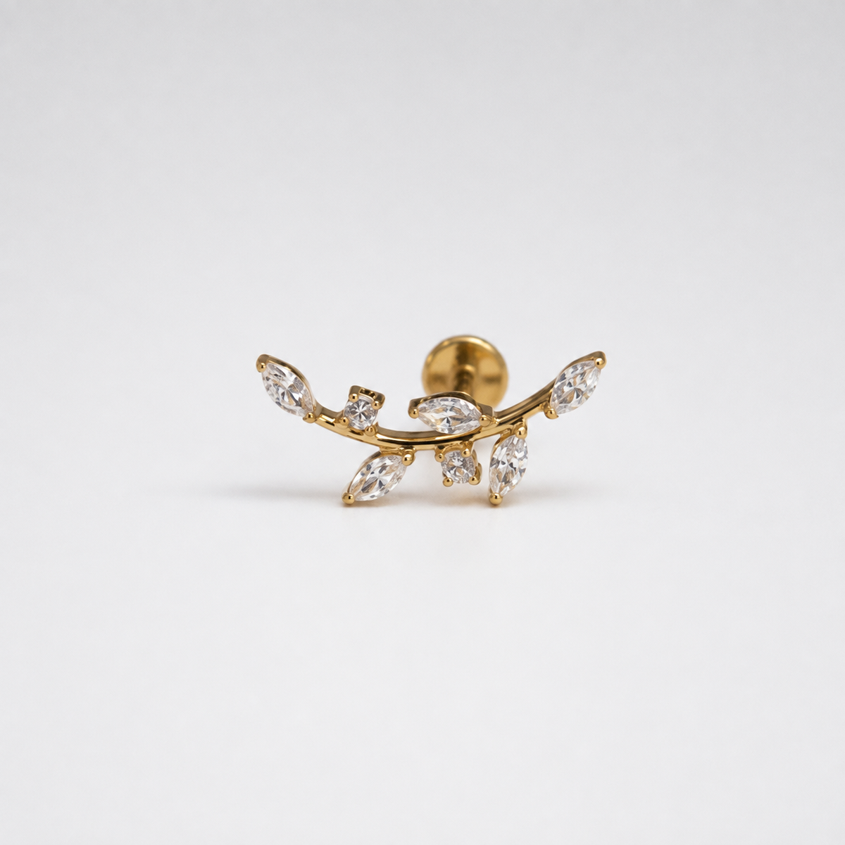 Piercing Ivy Titanium de titanio, vista principal