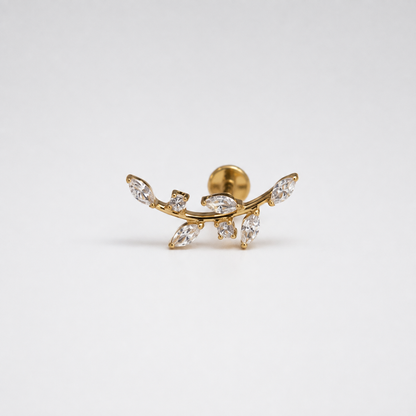 Piercing Ivy Titanium de titanio, vista principal