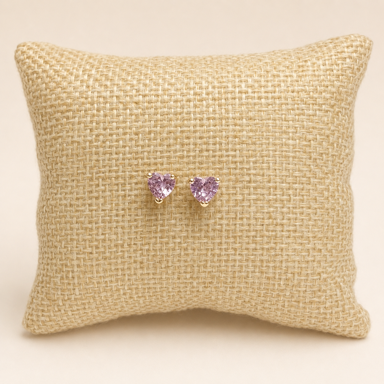 Broqueles Mila Rose en chapa de oro de 18k con cristales o zirconias para venta de joyería al mayoreo.