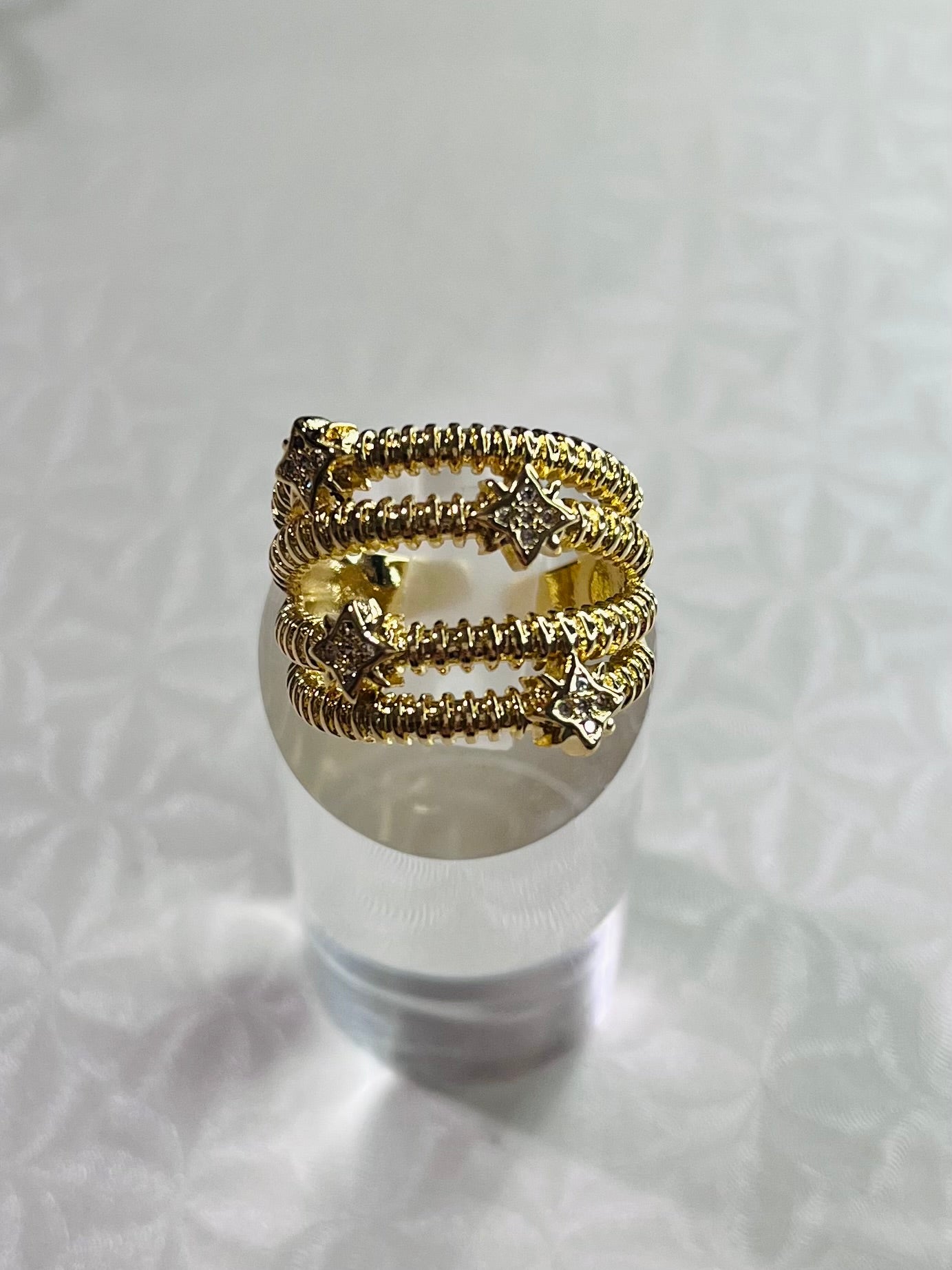 Anillo cuatro líneas