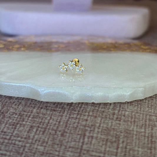 Piercing Estrella Dorada