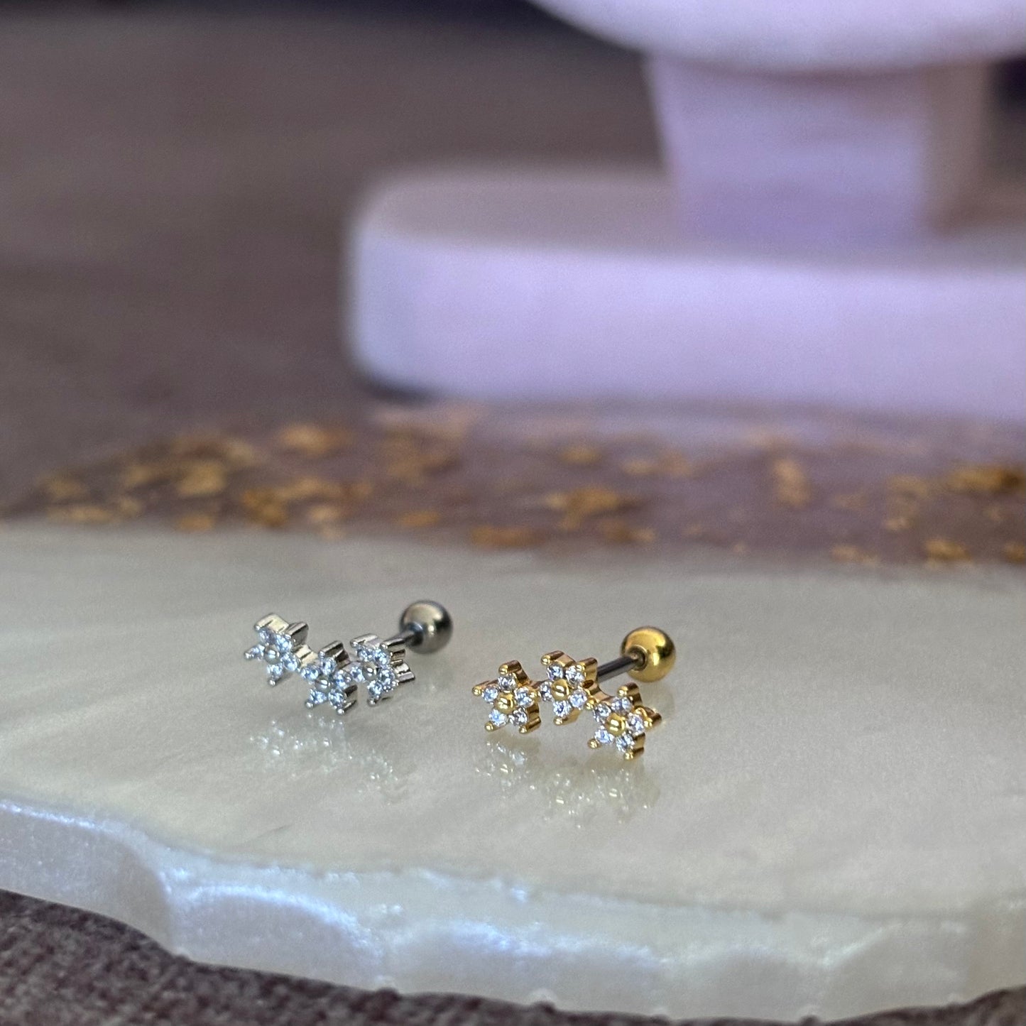 Piercing Estrella Dorada