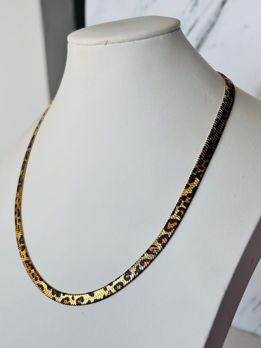 Cadena Planchada AnimalPrint