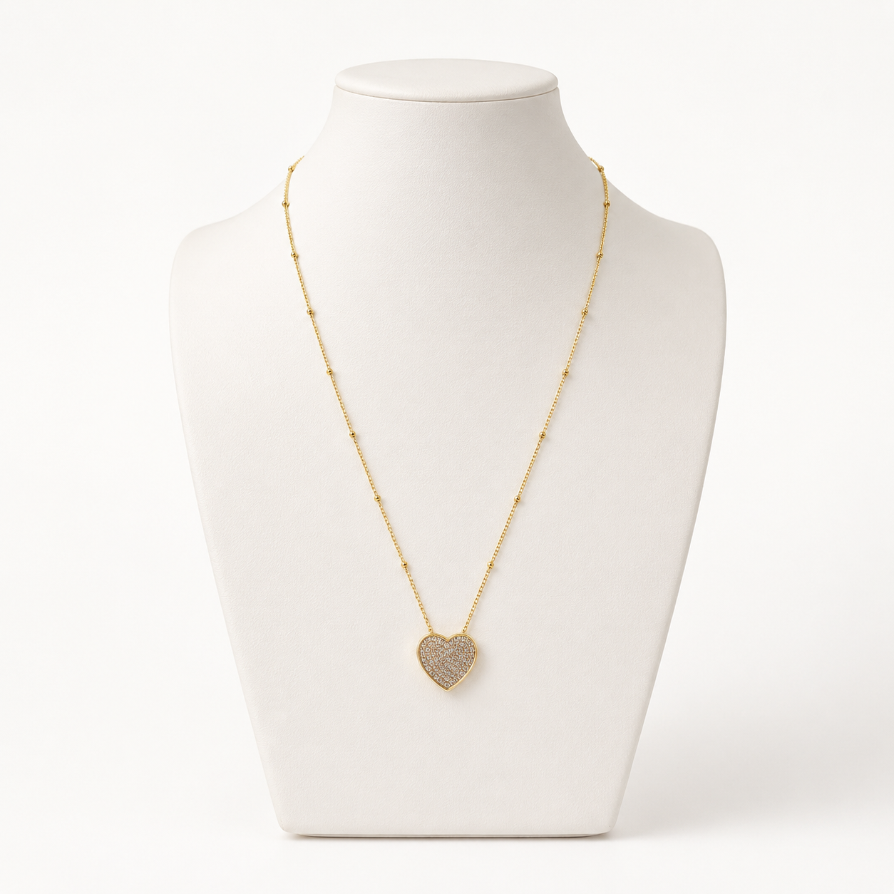 Collar de oro con piedras, diseño dorado femenino para venta de joyería de mayoreo