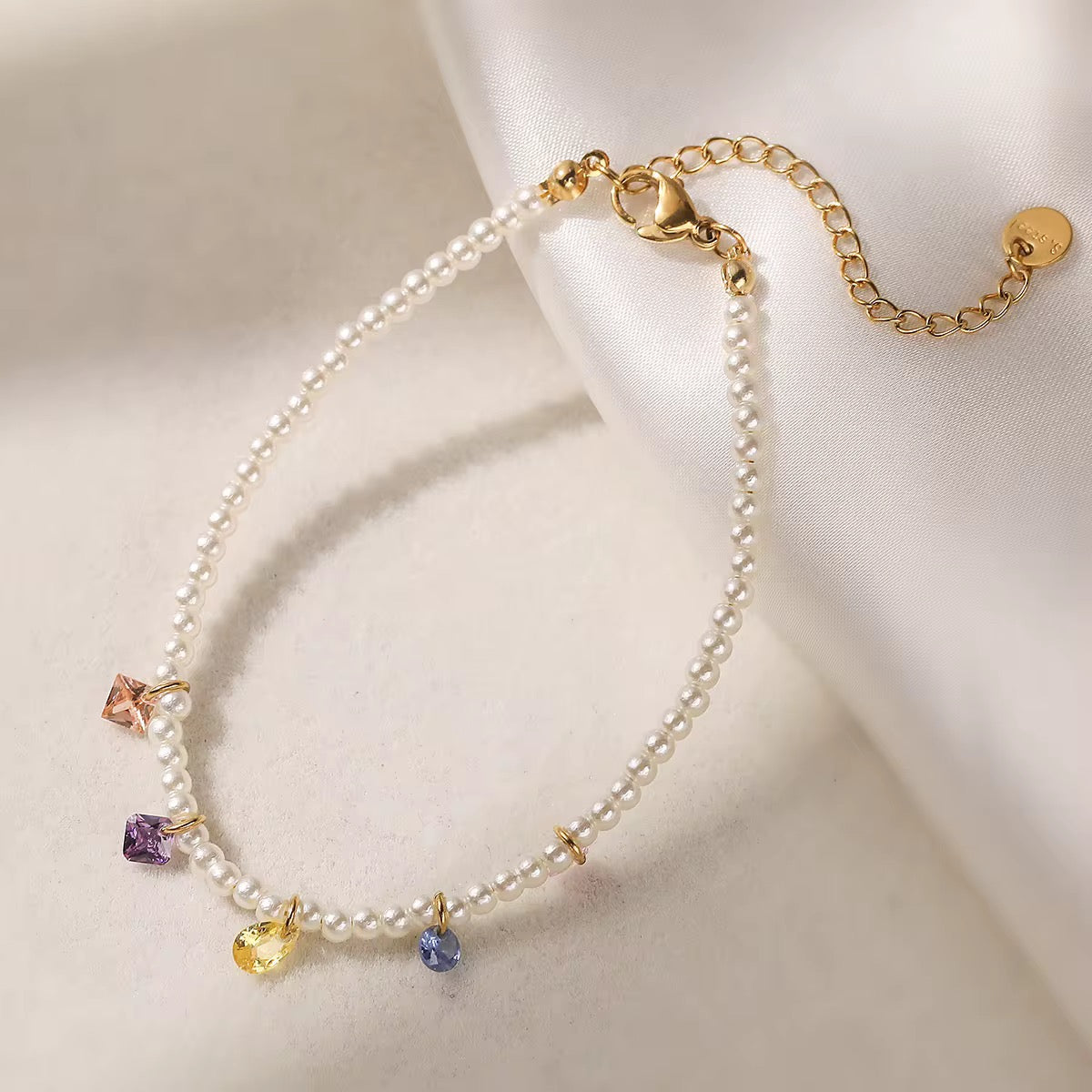 Pulsera al mayoreo de perlas.