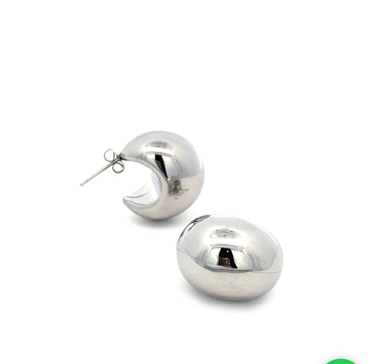 Arete globo plata