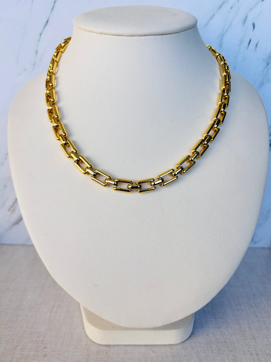 CADENA CHAPA DE ORO 18K MAYOREO