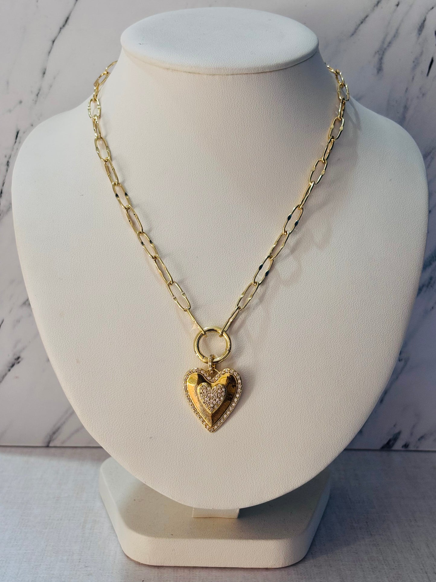 Collar Chapa de oro 18k mayoreo.