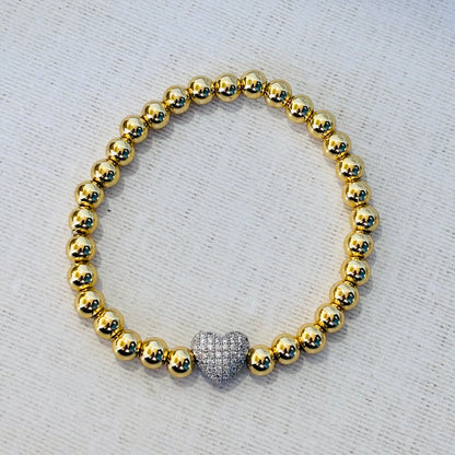 PULSERA CHAPA DE ORO 18K MAYOREO