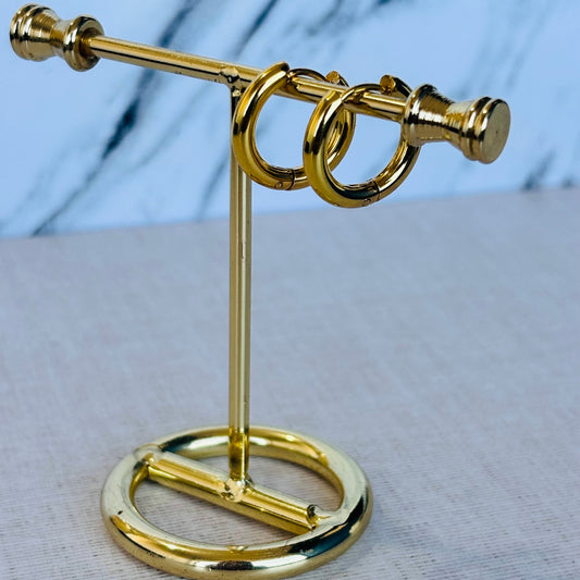 HUGGIES BÁSICO CHPA DE ORO 18K AL MAYOREO