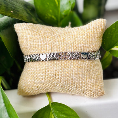 Pulsera VORTEX Plateada